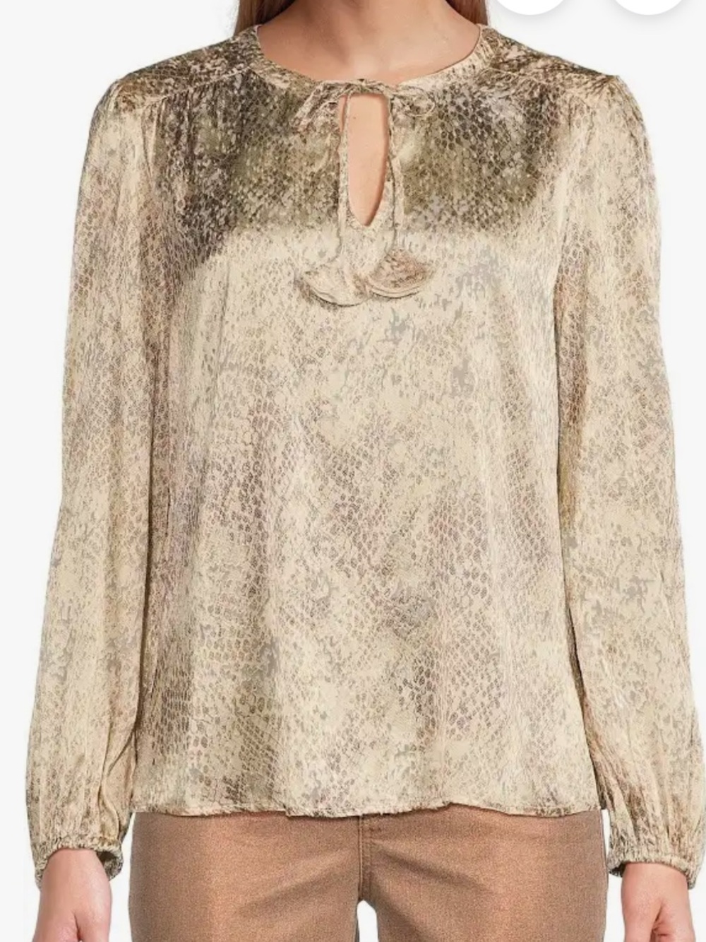 NWT Tommy Bahama Glittering Seas Long Sleeve Top Sz Small